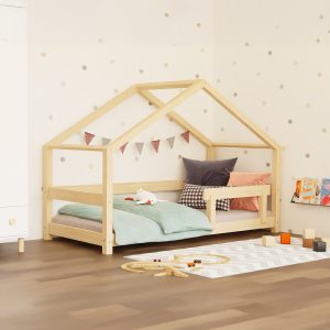 Cama Montessori Lucky con protector