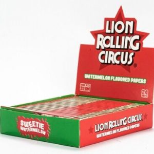 LION ROLLING CIRCUS PAPEL KING SIZE SLIM SABOR SWEETIE WATERMELON (24UD/DISPLAY-32PAPELES/LIBRILLO)