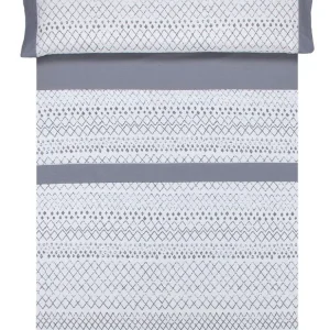 Juego de sábanas tela P29 gris oscuro MORA