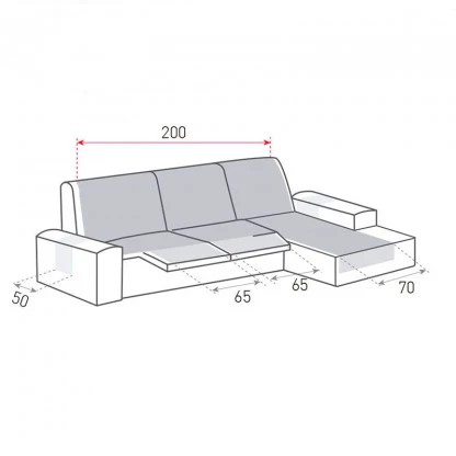 Funda Chaise Longue Acolchada Belmarti RELAX Couch Cover - Imagen 6